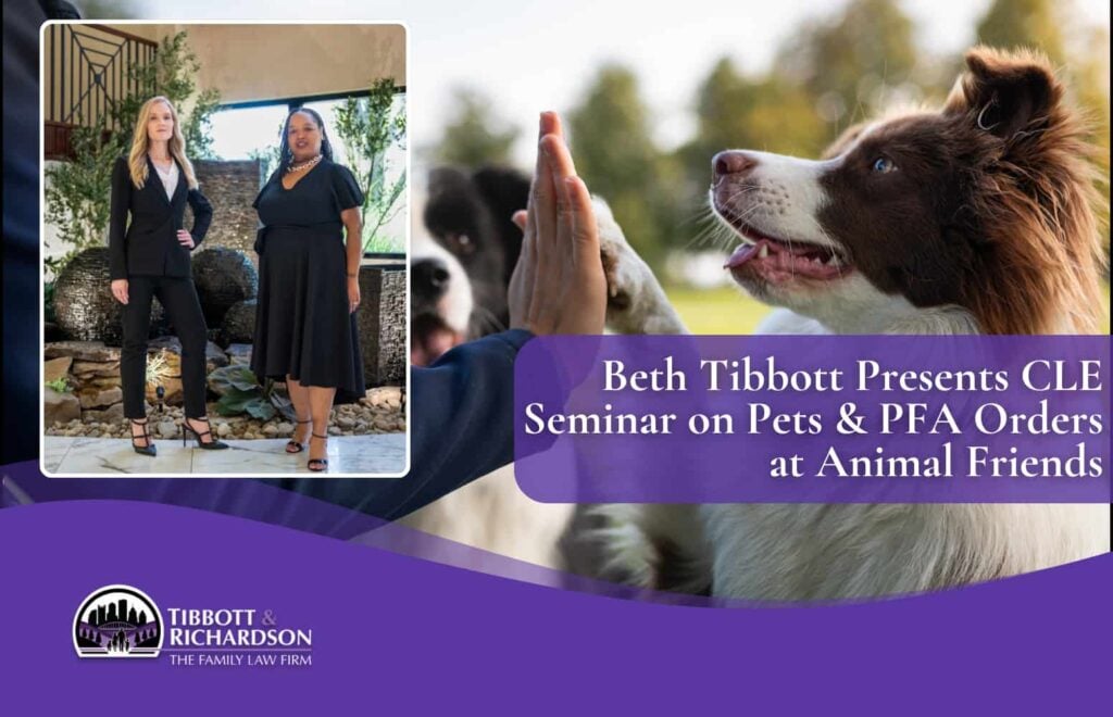 Beth Tibbott Presents CLE Seminar on Pets & PFA Orders at Animal Friends Beth Tibbott Presents CLE Seminar on Pets & PFA Orders at Animal Friends